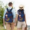 Mona The Vampire Anime Teenage Backpack Lightweight Student Hiking Travel  Daypack for Men Women Laptop Canvas Bags