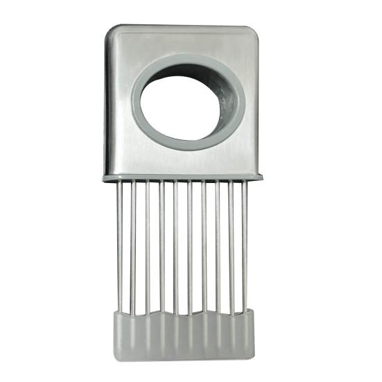 Uchwyt ze stali nierdzewnej do krojenia cebuli, do krojenia warzyw, krajalnica, nóż do ziemniaków, pomidorów, cytryn, kuchenny siekacz, narzędzie pomocnicze, zmiękczacz do mięsa