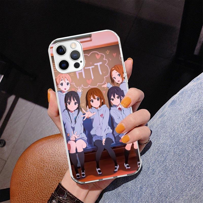 K On! Hirasawa Yui Anime Phnoe Case for Iphone 17 Air 16 16E 11 12 13 Mini 14 Plus 15 Pro Max 7 8 + SE 2020 Phone Cover Coque