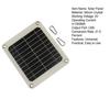 5W Solární panel Nabíječka na telefon Vysoká míra konverze Ochrana proti přebíjení Vodotěsná Kompaktní Jednokrystalický křemíkový solární panel Nabíječka