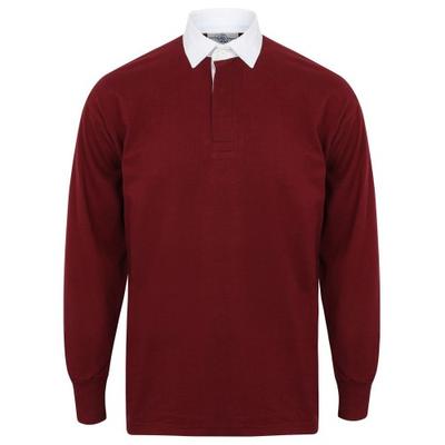 Camisa polo clássica de rugby de manga comprida