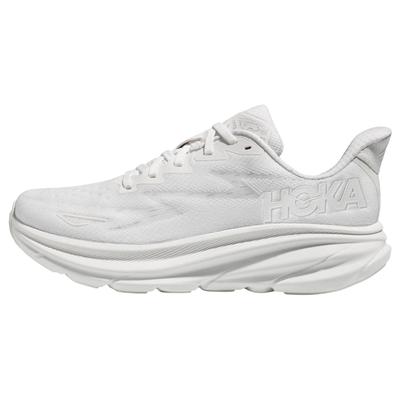 HOKA Clifton 9 Potrójna Biel Męskie Sneakersy 1127895-WWH