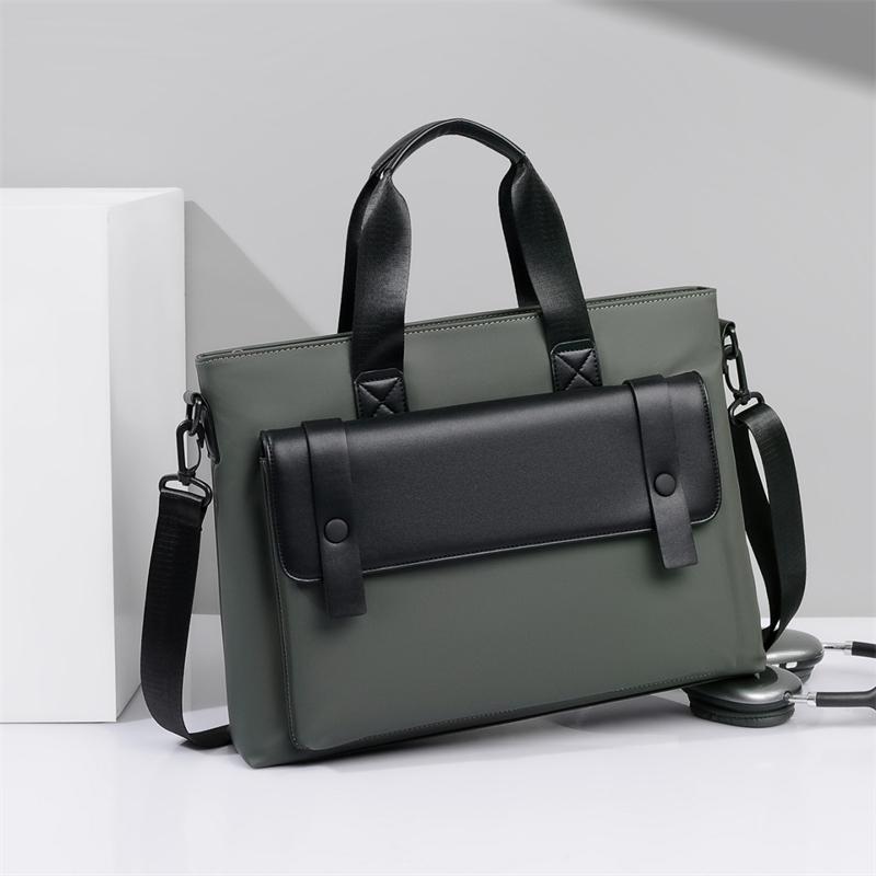 Large Capacity Men's Crossbody Bag Computer Handbag Waterproof Briefcase