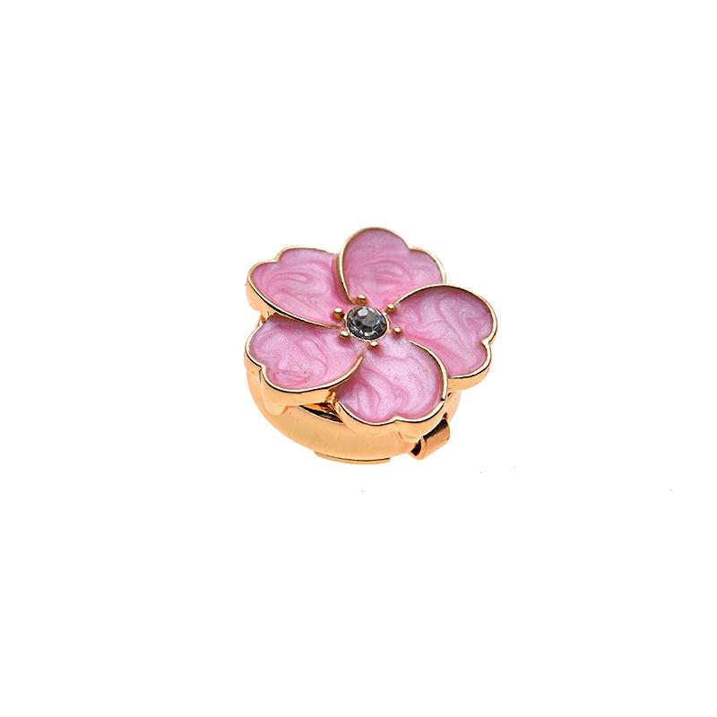 2-teiliges Set Mit Diamanten Bunter Seidenschal Schnalle Mode Legierung Retro Stil Hemd Dekoration Schnalle Kragenschnalle Blume