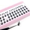 Hot Hand Made 3d Fulffy Eyelash Extension Segmented Flase Lashes Dramatic Lash Bundles Soft Ribbon Strip Eyelashes Makeup Lashes