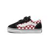 Vans Old Skool V Canvas Low top Skateboard Shoes Black Infant And Toddler VN0A344K35U