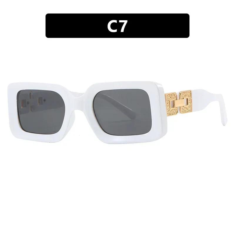 Oversize Rectangle Sunglasses Women Men Shades Retro Black Sun Glasses Luxury Brand Square Shades UV400