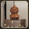 Rotating Carved Dragon Gathering Treasure Tripod Resin Decoration Home Table Figurines Ornaments Office Desktop Fengshui Crafts