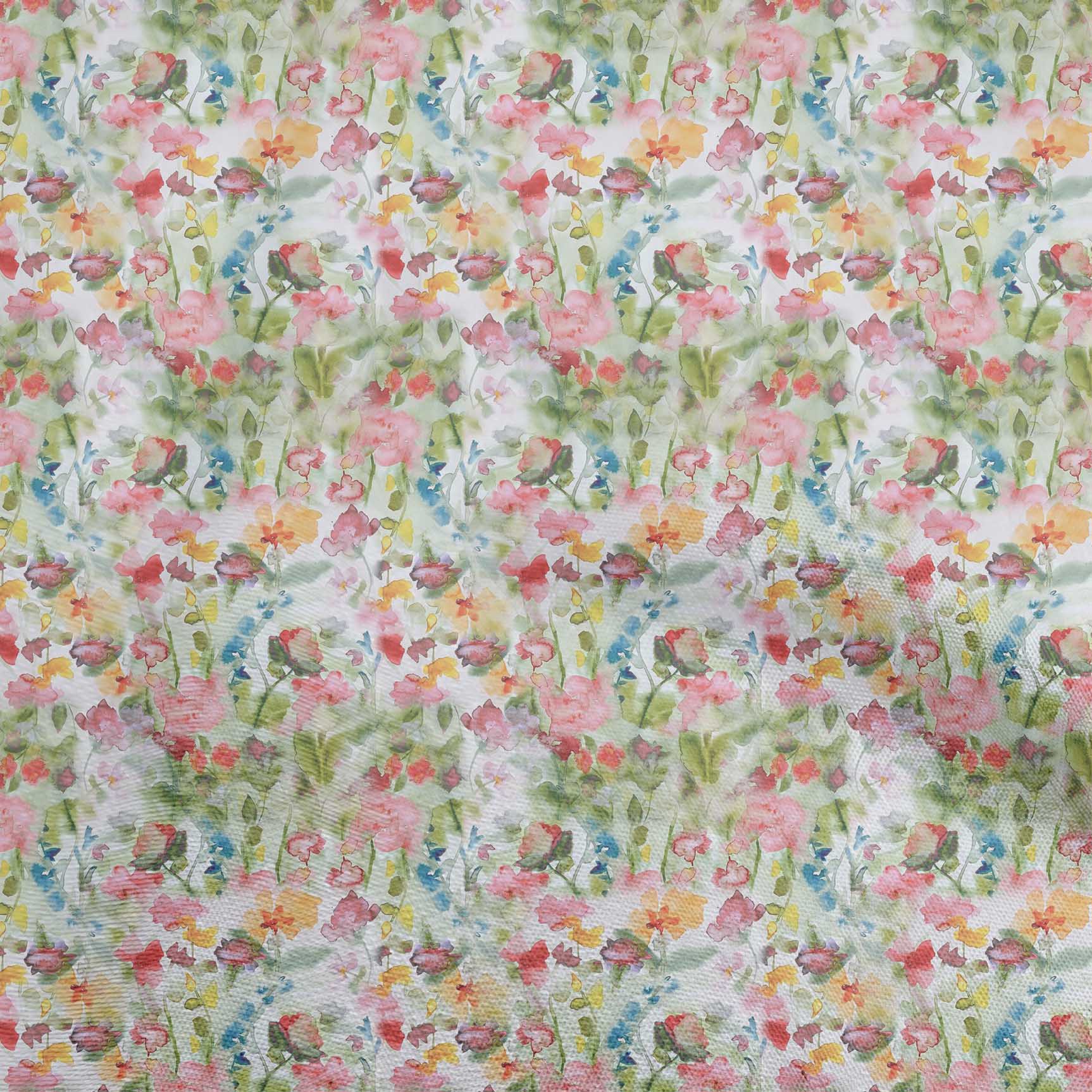 

OneOone Cotton Flex Lime Green Тканина Акварель Квіткові ремісничі проекти Декоративна тканина з принтом у дворі 40 дюймів 42 Inch Wide - Viscose Chiffon червоний