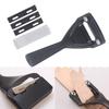 Leather Skiver 3 Blades Sturdy   Alloy Multipurpose Modern Black Portable Lightweight Leather Skiving Knife
