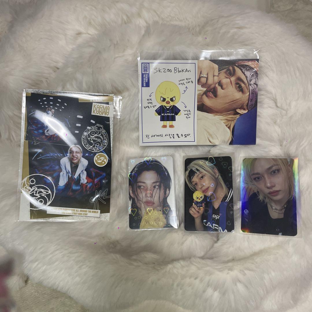 

[USED] Stray Kids Karma Felix trading card bonus