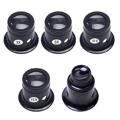 Jewelry Making Tools Portable Jewelry Loupe Magnifying Glass Portable Monocular