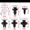 Clip Fender Trim Car Auto Push Pin Rivet Bumper Door Panel Retainer Fastener Kit
