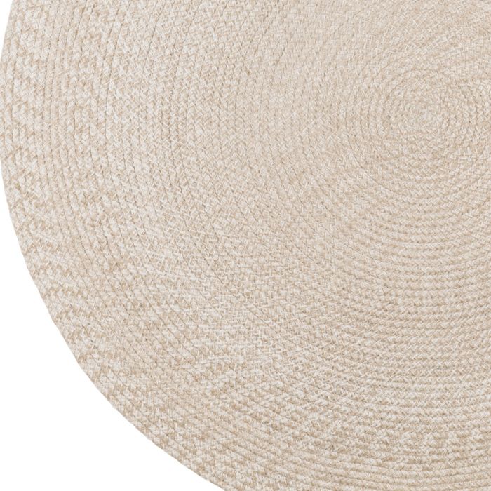 Tapis rond 180 cm beige - CODDY