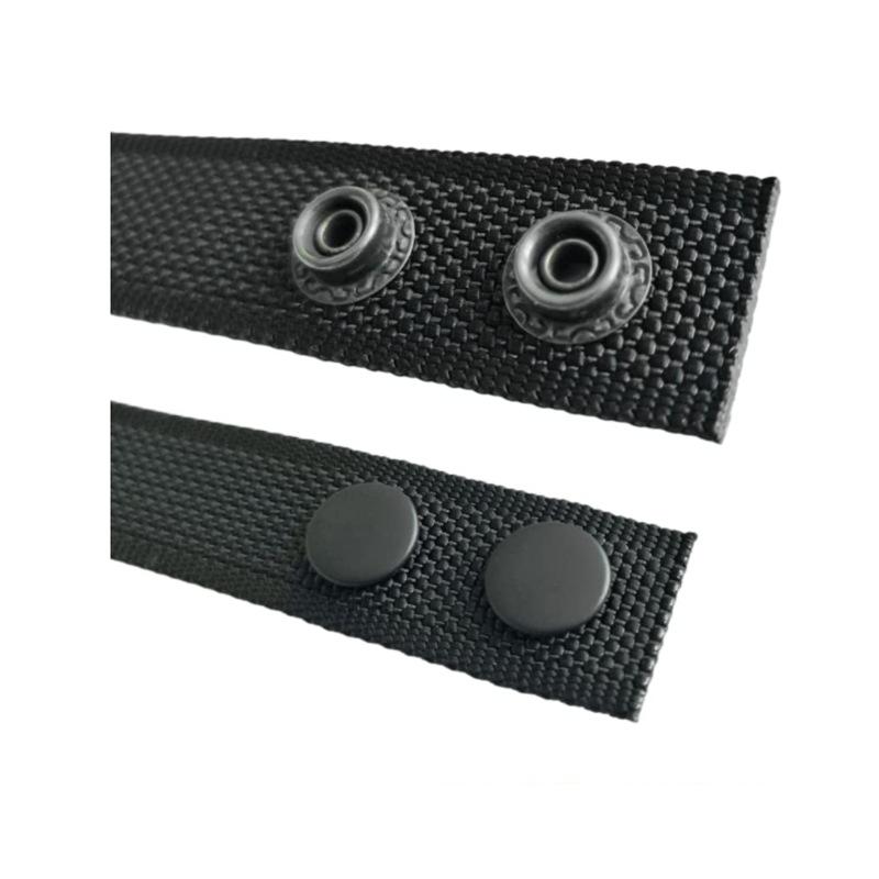 Nylon Tactical Quick Release Retaining Ring Internal Hard Webbing Nylon Tail Clip Canvas Quick Release Positioning Belt Carabiner