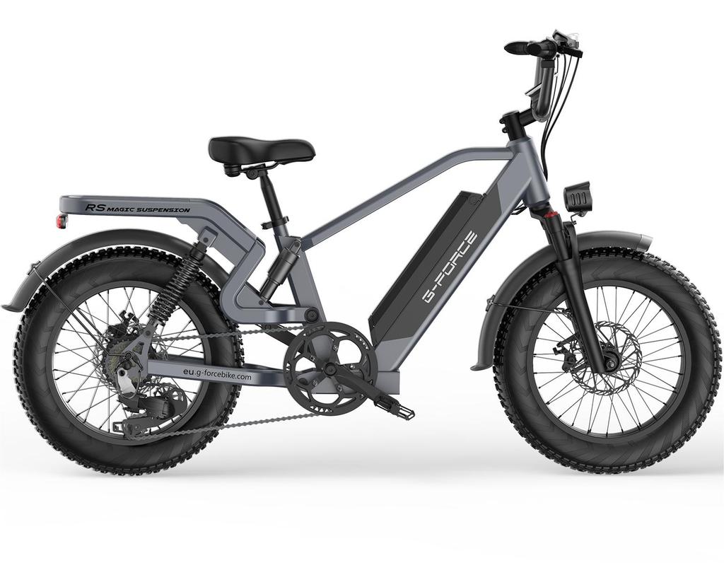 Bici Elettrica Full Suspension G-FORCE RS, Batteria Rimovibile 48V 15Ah