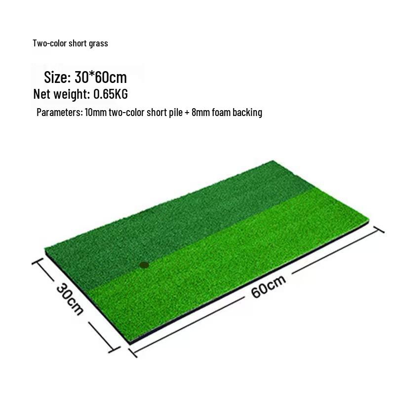 Portable Thickened Golf Hitting Mat for Indoor/Outdoor Practice