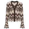 High quality spot summer and autumn new thin long-sleeved top knitted sweater jacket + sleeveless dress set 2598