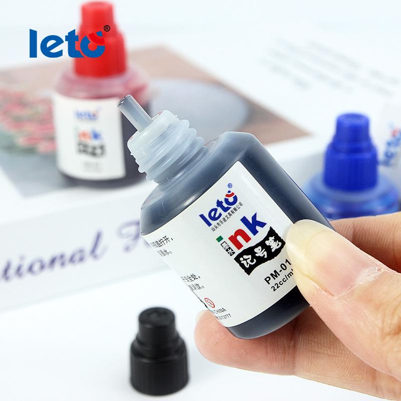 Lotu PM-01 Refillable Marker Pen, 22ml Ink, Red/Black/Blue for Teachers & Office Supplies