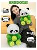 Panda to Dinosaur Transforming Plush Toy – Cute Panda Doll Pillow, Perfect Birthday Gift for Girls.
