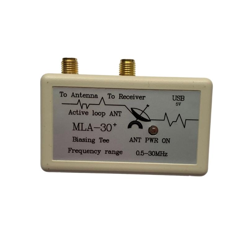 MLA-30+ Plus 0.5-30MHz Medium Short-Wave Antenna Active Receive Low Noise  Antenna 500kHz-30MHz for Outdoor Radio