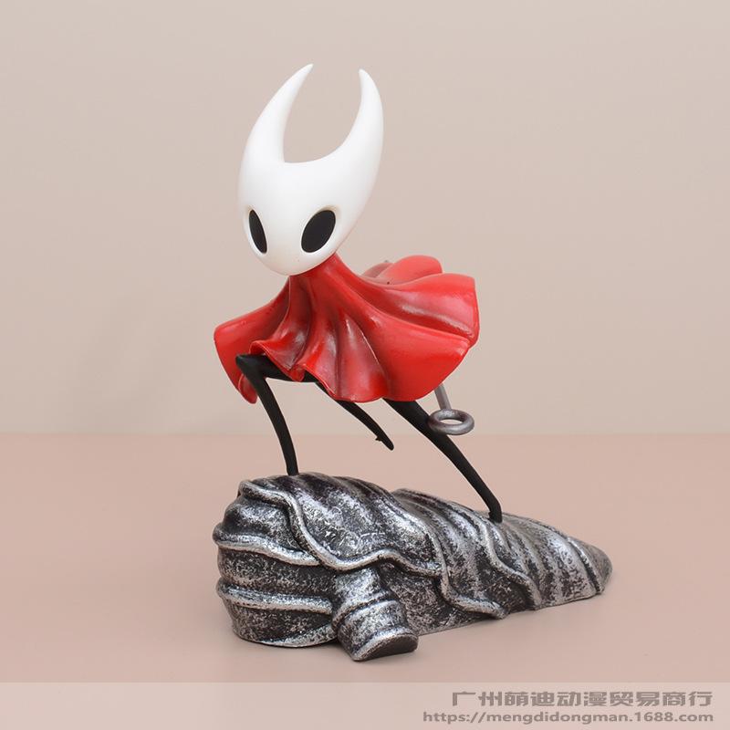 

New Hollow Knightgk Little Knight Wasp Female Quiruo Three Swordsmen Anime Peripheral Handmade Model Desktop Decoration Ornament (As shown-10097)-