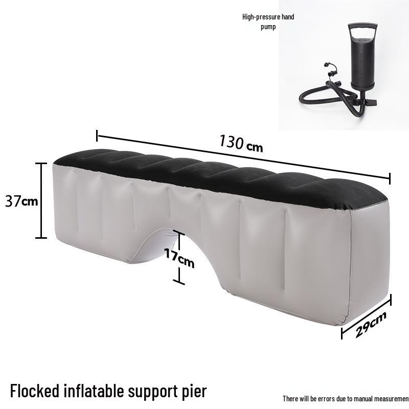 Inflatable Car Mattress Support: Universal Rear Seat Air Cushion for Children
