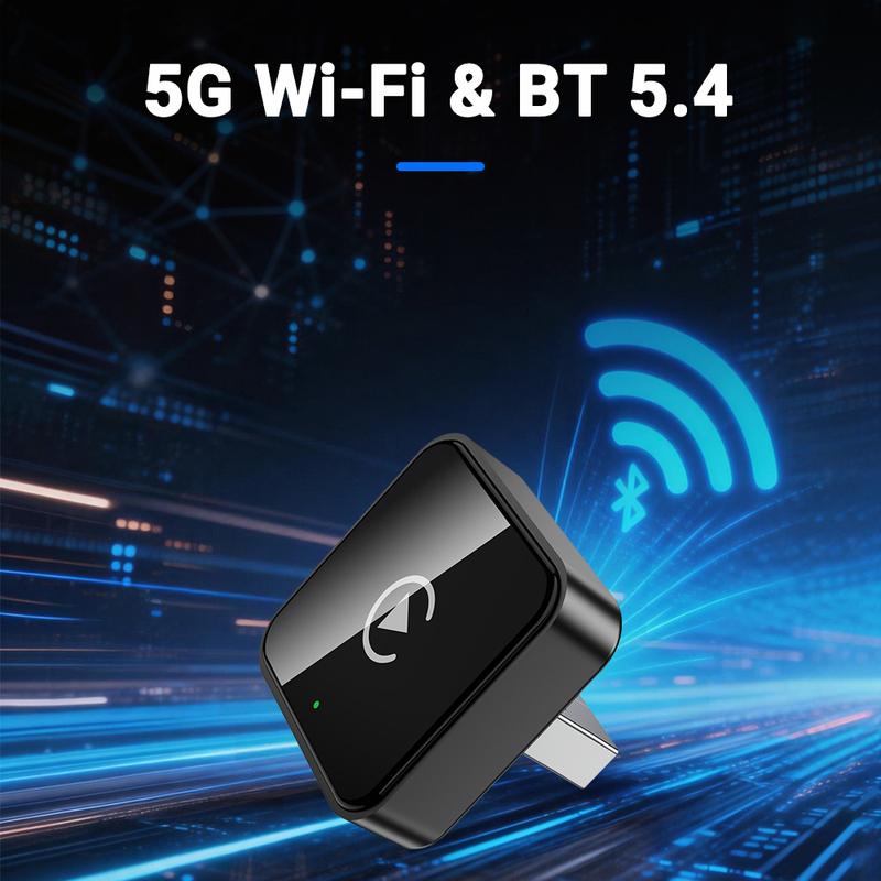 Adaptor Wireless XUDA pentru Android Auto Cutie Mini Inteligentă Plug And Play Universal Pentru VW Toyota Nissan Honda Ford Benz 2025
