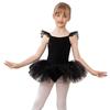 Süßes Kinder Ballett Kostüm Mädchen Kinder Ballett Rock Tanzkostüm mit Pailletten Kleid