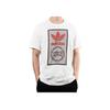 adidas Originals Logo Casual Sports Comfortable Short Sleeve T-Shirt Men Tops White BQ3147