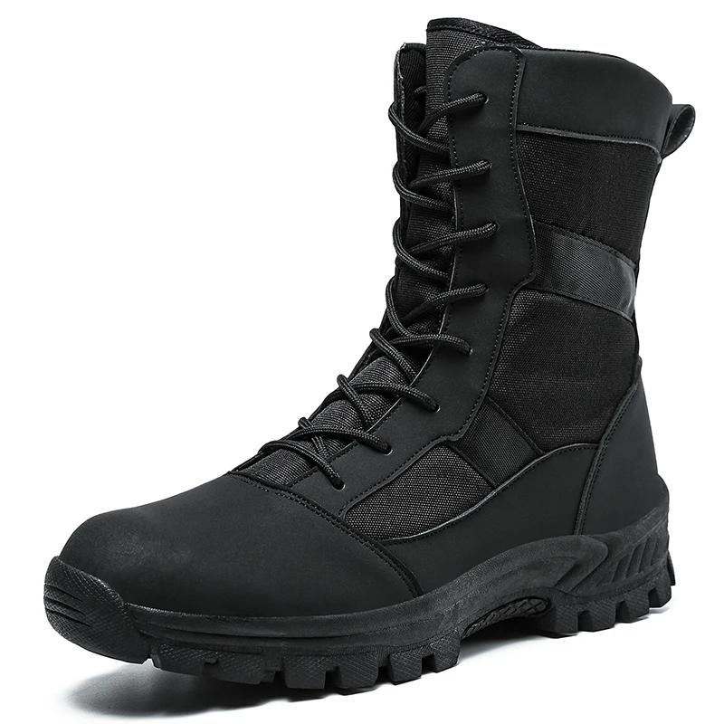 Men Tactical Boots Waterproof Hiking Shoes Brand Ankle Boots Man Shoes Boots for Men Outdoor Casual