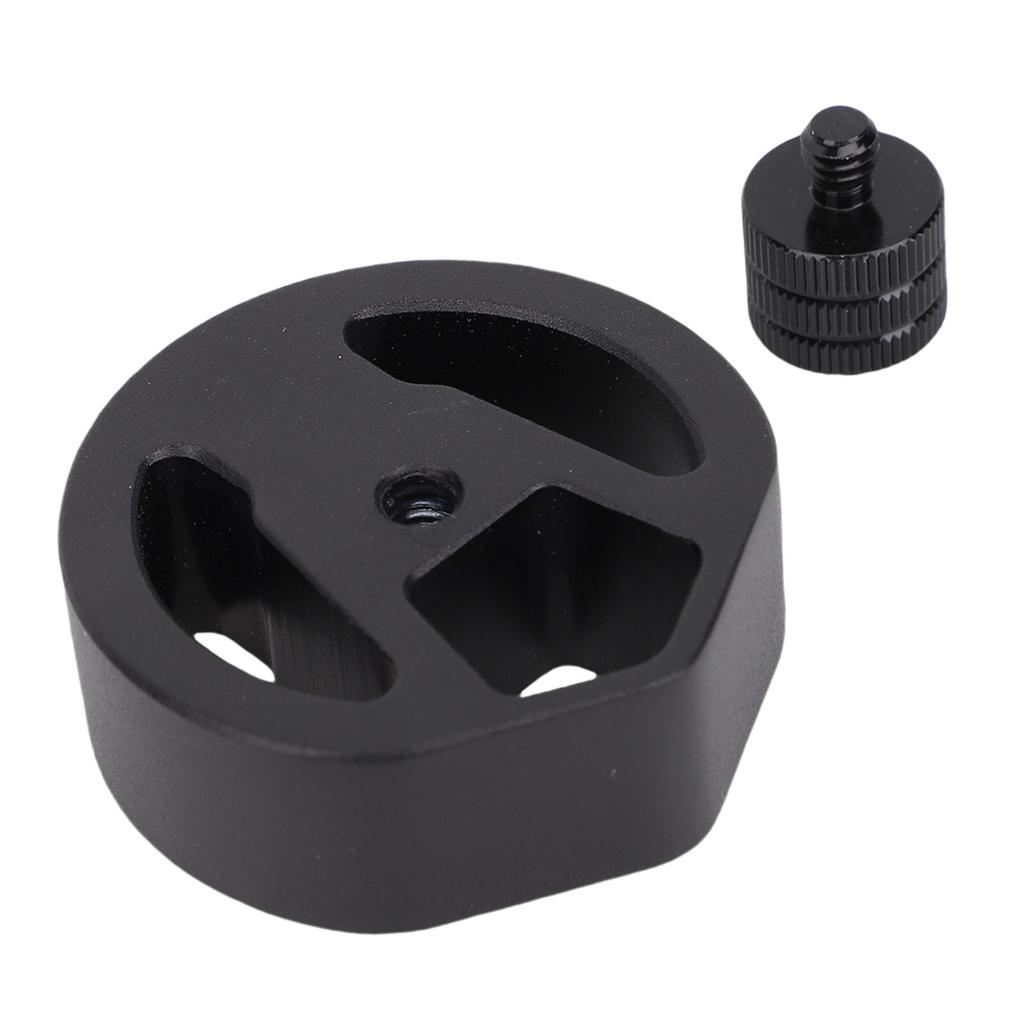 Tripod Adapter Suitable for Mini Dish Aluminum Alloy 1 4in 20 and 3 8in 16 Threaded Mount Adapter