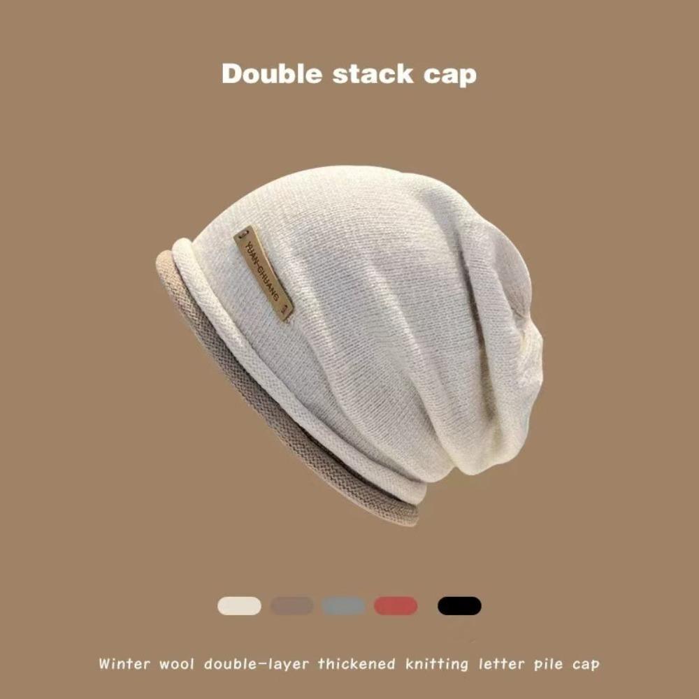 Keep Warm Ear Protector Hat Windproof Winter Cap Fashion Puller Hat  Women Men