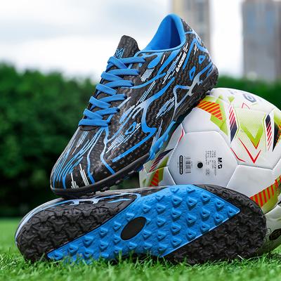 Neue Herren Fußballschuhe TF Sport Trainings Fußballschuhe Weich Ultraleicht Atmungsaktiv Professionelle Sneaker Unisex Rasenstollen Spiel