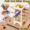 Pull Out Stick Game Toys Colorful Wooden Stick Board Games Parent-Child Interactive Puzzle Toys