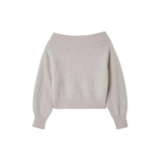 SNIDEL Fox Alpaca Off Shoulder Pullover SWNT254095 Women s