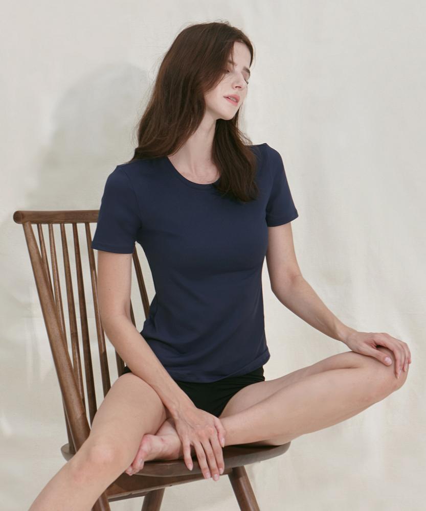 Debiweeo Extin Support Tee Devi-T0045-Navy