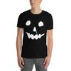 Pumpkin Jack O’ Lantern Face Halloween Gothic Goth Short-Sleeve Unisex T-Shirt
