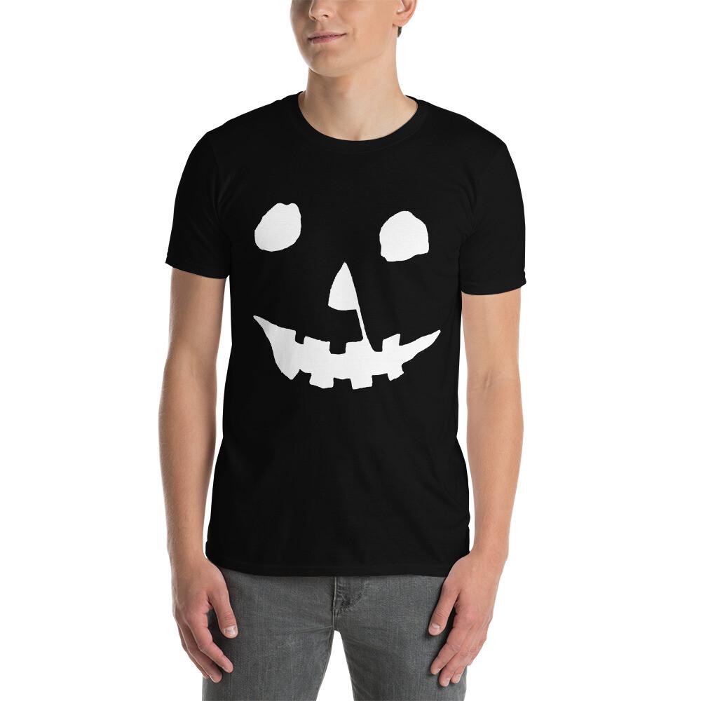 

Pumpkin Jack O’ Lantern Face Halloween Gothic Goth Short-Sleeve Unisex T-Shirt 3XL