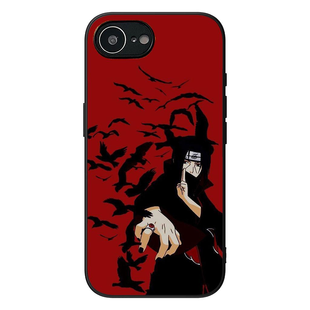Akatsuki Itachi Uchiha Naruto Handyhülle Case für Apple iPhone 17 16 11 Pro XS Max XR 6 7 8 Plus + 16E SE Hülle