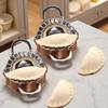 2pcs Stainless Steel Dumpling Maker - Easy-to-Use Press and Cutting Tool for Perfect Dumplings, Pies, and Pastries - Essential Kitchen Gadget