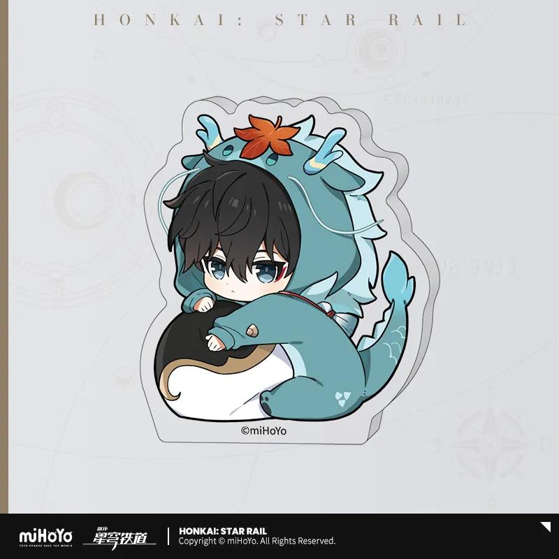 Sunsyea Honkai Star Rail Official Merch miHoYo Original Authentic NSSS Series Q Version Acrylic Stand Badge Keychain