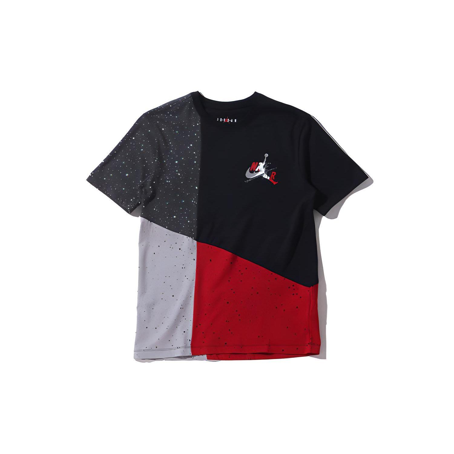 

Спортивная футболка Jordan Classic смешанного дизайна, мужские топы, черные CU4561-010 XXXXL