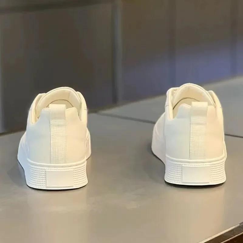 Pantofi sport casual din piele pentru bărbați, pantofi sport cu lace-up, confortabili, la modă, pentru bărbați, respirabili, 24