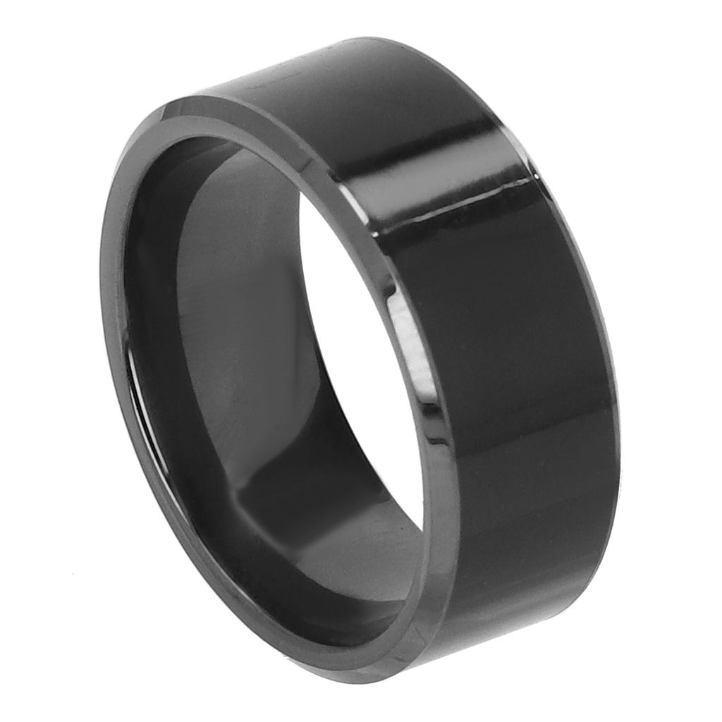Ceramic NFC Ring Multifunctional NFC 216 Smart Ring for Access Control Elevators Attendance Systems