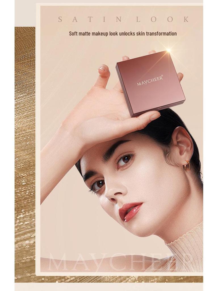 Meixi'er Luxury Gold Bird's Nest Truffle Cushion CC Cream with Refill - Moisturizing & Concealing.