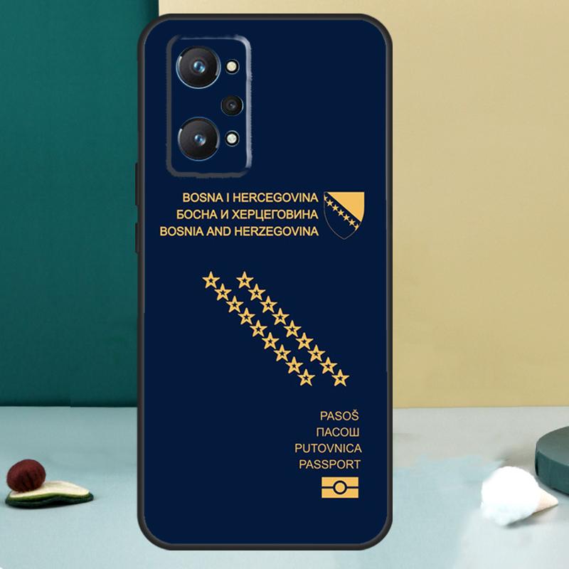 Algerian Russia Spain Passport For Realme GT 7 Pro GT 5 6 6T C67 C61 C55 C53 C51 C21Y C25S C75 10 11 12 13 14 Pro Plus Case