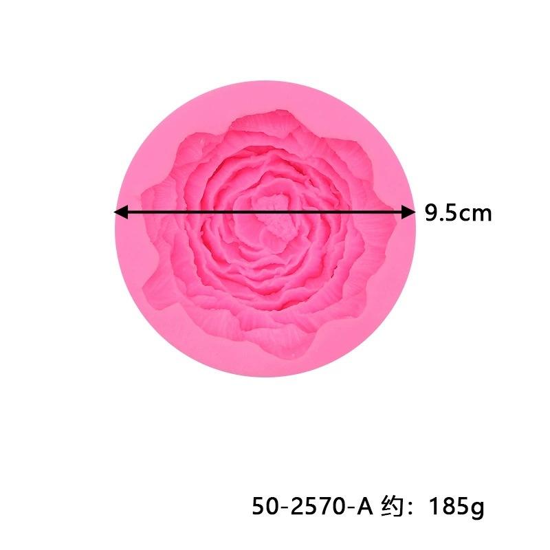 Carnation Flower Aromatherapy Gypsum DIY Candle Expansion Stone Handmade Soap Decoration Silicone Mold
