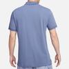 Nike logo print solid color straight-cut short sleeve T-shirt for men, blue
