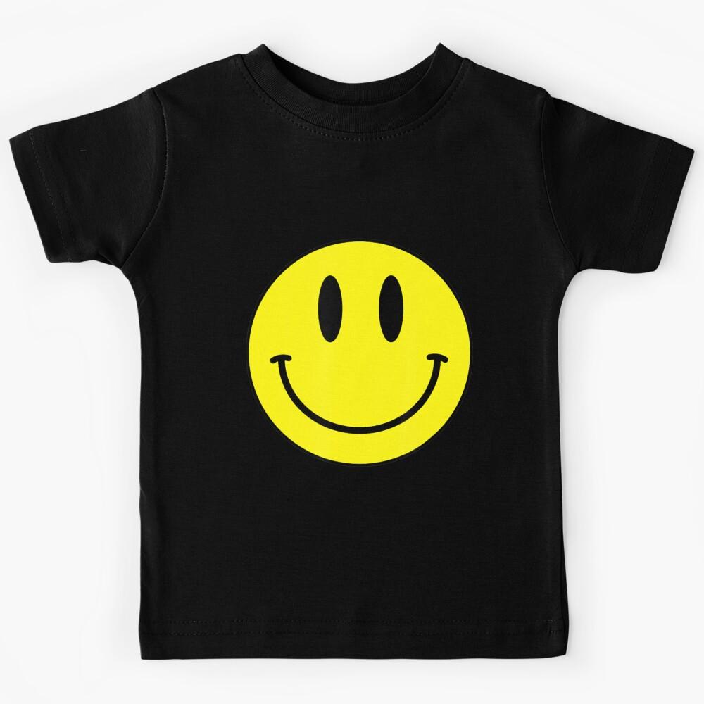 Classic Smile Retro 80S Acid House Emoticon Kids T-Shirt 120